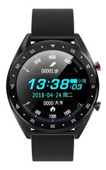 Ficha técnica e caractérísticas do produto Microwear L7 Inteligente Relógio Esporte Relógio Rastreador Preto