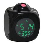 Ficha técnica e caractérísticas do produto Mini Alarm Projeção Lcd Relógio Voz Temperatura Backlight Desk Clock