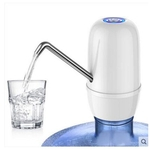 Ficha técnica e caractérísticas do produto Dispositivo de sucção automática Mini Cold Water Dispenser Stainless Steel poderosa dupla Bombas recarregável elétrico automático Gallon Bomba Garrafa de água Dispenser