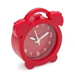 Ficha técnica e caractérísticas do produto Mini Despertador Relógio Retro Vermelho