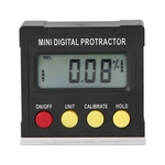 Ficha técnica e caractérísticas do produto Mini Eletrônico Digital Inclinometer Slope Nível transferidor Magnetic Angulo Dip Box