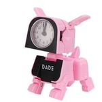 Ficha técnica e caractérísticas do produto Mini Eletrônico Relógio bonito Relógio Dog deformáveis ¿¿dos desenhos animados Anti-Queda