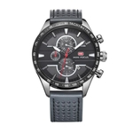 Ficha técnica e caractérísticas do produto MINI FOCO MF0002G Big Dial Mens Relógios Top Marca de luxo Quartz Relógios de pulso cronógrafo sub-mostradores do relógio Homens Leather Strap Montre Homme