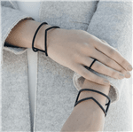 Ficha técnica e caractérísticas do produto MINIMAL | Bracelete I - Preto