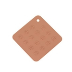 Ficha técnica e caractérísticas do produto Moda Kitchen Table Pad Ferramentas Silicone Pot Holder Trivet Mat resistente ao calor