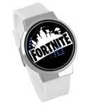 Ficha técnica e caractérísticas do produto Moda letra impressa Fortnite toque de pulso Tela Observação casual relógios eletrônicos Men's watch