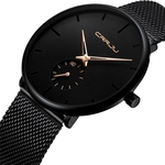 Ficha técnica e caractérísticas do produto Moda Masculina Relógios de pulso Luxury Casual relógios de quartzo
