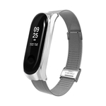 Ficha técnica e caractérísticas do produto Moda Strap Metal Para Xiaomi Mi Band 3 inoxid¨¢vel Strap pulseira de a?o