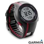 Ficha técnica e caractérísticas do produto Monitor Cardíaco com GPS Garmin Forerunner 110, Preto e Vermelho - RUNNER110M