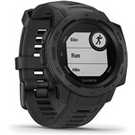 Monitor Cardíaco de Pulso com GPS Garmin Instinct Graphite