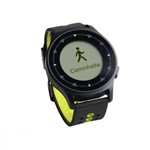 Ficha técnica e caractérísticas do produto Monitor Cardíaco Sportwatch Chronus + GPS à Prova D Água Preto Atrio - ES252