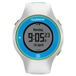 Ficha técnica e caractérísticas do produto Monitor Cardíaco Unissex Garmin Forerunner 610 - Branco/Azul