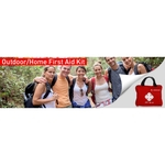 Ficha técnica e caractérísticas do produto JIA Mounchain First Aid Kit leve e portátil Multi-Function de bolso Kit de Emergência para Acidentes Indoor e Outdoor (8 itens, 148 PCS) Sports Outdoors