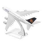 Ficha técnica e caractérísticas do produto 1: 400 Simulate liga modelo de avião 16 centímetros Coleção Decoração para o Office