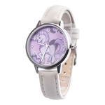 Ficha técnica e caractérísticas do produto Woman Girls Cartoon Quartz Watch Adjustable Leather Bracelet Animal Wristwatches Gifts for Children
