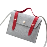 Ficha técnica e caractérísticas do produto Mulher Mini Moda Padrão Lichee Casual Bag Ombro Satchel Fashion Shoulder Bag