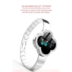 Ficha técnica e caractérísticas do produto Mulheres Moda relógio inteligente Bluetooth Waterproof Monitor de Pressão Inteligente relógio de pulso Heart Rate Sangue