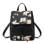 Ficha técnica e caractérísticas do produto Bags Summer Store newest Mulheres Simples Casual Bag PU Backpack estudantes universitários Escola Vintage Travel Bags