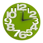 Ficha técnica e caractérísticas do produto Muro Dimensional Relógio Digital silenciosa Movimento Relógio Roman Big Wall Clock