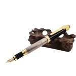 Ficha técnica e caractérísticas do produto Negócios Fountain Pen 1,0 milímetros Assinatura de presente do metal Pen Bronze Red presente de cobre