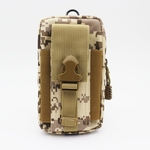 Ficha técnica e caractérísticas do produto New Cinto Exército Fan Sports Bag Carteira de telefone celular caso bolsa de bolso Arm bag