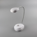 Ficha técnica e caractérísticas do produto Candeeiro de mesa LED de proteção ocular flexível com botão ajustável para estilo de bateria de leitura de cabeceira Gostar