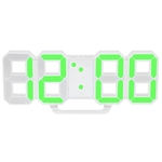 Ficha técnica e caractérísticas do produto Niceday LED Wall despertador explosão Clock 3D Digital Sala Models relógio electrónico