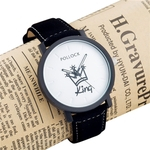 Ficha técnica e caractérísticas do produto Niceday Queen / King moda amantes Quartz elegante relógio de pulso Presente do ornamento