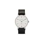 NOMOS Glashütte Relógio Tangente Date 38mm - White, Silver-plated