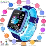 Ficha técnica e caractérísticas do produto Novo Smart bebê Relógio RELÓGIO LBS Kid SmartWatches para Crianças SOS Chamada Location Finder Locator Rastreador Anti Perdido monitor + Box