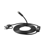 Ficha técnica e caractérísticas do produto OCDAY 3 em 1 8MM USB endosc¨®pio 2.0MP 2m Hard Wire 6 LEDs Camera Waterproof