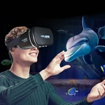 Ficha técnica e caractérísticas do produto Óculos De Realidade Virtual óculos 3D VR Papelão Para IOS Android Smart Phones