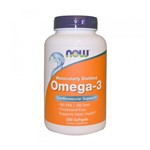 Ficha técnica e caractérísticas do produto Omega 3 (200 Softgels) Now Foods - 180 Epa - 120 Dha