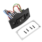Ficha técnica e caractérísticas do produto ON-OFF-ON luxo LED Rocker Bilge bomba Panel Switch & Circuit Breaker