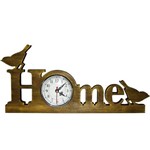 Ficha técnica e caractérísticas do produto Ornamento Relogio Concept - Modelo Home (Bird) - ME Criative - 20x40cm