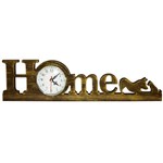 Ficha técnica e caractérísticas do produto Ornamento Relogio Concept - Modelo Home (Dog) - ME Criative - 20x40cm