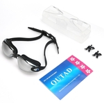 Ficha técnica e caractérísticas do produto Outad Unisex Anti Nevoeiro Prote??o UV Triathlon Swim Swimming Goggles Sem Vazamento com prote??o gr¨¢tis Capa Para Adulto Crian?a