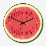 Ficha técnica e caractérísticas do produto New Padrão 12inches Fruit Relógio de parede para casa Sala Quarto Decor Wall clock