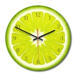 Ficha técnica e caractérísticas do produto Summer Padrão 12inches Fruit Relógio de parede para casa Sala Quarto Decor