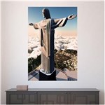 Ficha técnica e caractérísticas do produto Painel Adesivo de Parede - Cristo Redentor - 556png