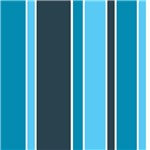 Ficha técnica e caractérísticas do produto Papel de Parede Adesivo Lavável Listra Azul 3m - Colaí
