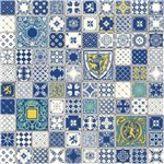 Ficha técnica e caractérísticas do produto Papel de Parede Adesivo Patchwork Azulejo