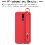 Ficha técnica e caractérísticas do produto Para HUAWEI MATE 10 lite-Maimang 6 Simples sólido Corda Cor Chic pulso Matte TPU anti-risco antiderrapante caso capa protetora Voltar Redbey