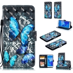 Ficha técnica e caractérísticas do produto HAO Para HUAWEI Y5 2018 / Changwan 7S / Y5 PRIME 2018 3D colorido pintado PU Caso Fecho Telefone magnético com cartão Slots Suporte Lanyard Mobile phone cover