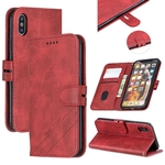 Ficha técnica e caractérísticas do produto Amyove Lovely gift Para o caso do iPhone XS MAX Denim grão contínua Frontal Buckle Bracket Protective Telefone