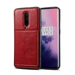 Ficha técnica e caractérísticas do produto Niceday Para OnePlus 7 pro Retro PU carteira de couro Cartão de Suporte Suporte antiderrapante à prova de choque caso de telefone celular