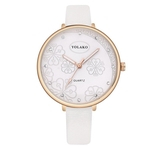 Ficha técnica e caractérísticas do produto Para Presents YK43 Quartz Relógio de pulso Pulseira de luxo relógio de quartzo para mulheres