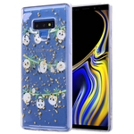 Ficha técnica e caractérísticas do produto Para Samsung NOTA 9 Color Fashion pintado Epoxy da folha de ouro TPU anti-risco antiderrapante capa protetora tampa traseira (quente)