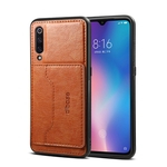 Ficha técnica e caractérísticas do produto Mobile phone cover Para Xiaomi 9 Retro PU Titular Carteira de couro pé antiderrapante caso do celular à prova de choque de telefone