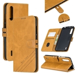 Ficha técnica e caractérísticas do produto Niceday Para Xiaomi CC9-A3 Lite Denim Grain Frente cor sólida Buckle Suporte Mobile Phone Tampa